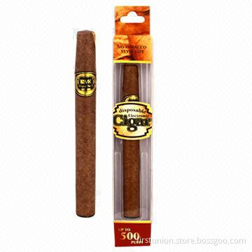 Huge Vapor Disposable E-cigar, Up to 500 Puffs, Dark Brown Appearance